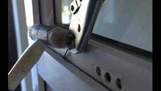 How to open a broken uPVC window lock [upl. by Tabber]