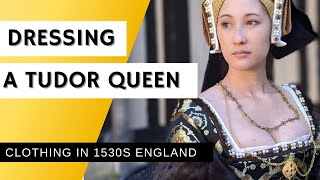 Dressing a Tudor Queen Historically Accurate 1530s Clothing [upl. by Chiarra892]