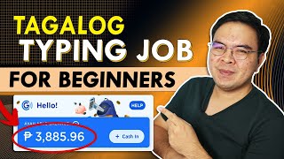 Legit Typing Job na Tagalog for Beginners 2024 Gcash Payout [upl. by Fidele]