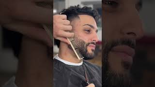 Would you get this beard fade 🧔🏻🔥 barber beard barbershop beardclub haircut bearding [upl. by Iret]