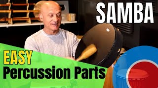 Simple Samba Percussion Arrangement [upl. by Alane]