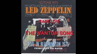 Led Zeppelin  The Wanton Song rare live 1975 [upl. by Acired]