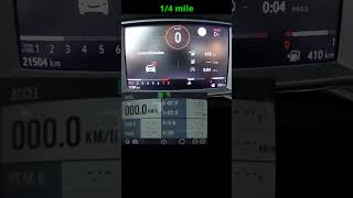 Opel Mokka 12T acceleration 0100 14 mile  2022  FWD  GPS results [upl. by Buonomo]