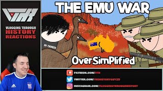 Historian Reacts  The Emu War by Oversimplified [upl. by Etteve582]