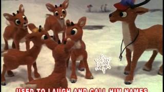 Rudolph the Red Nosed Reindeer Sing Along with Lyrics [upl. by Gnihc]