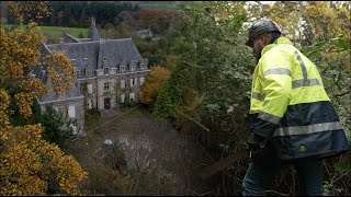 Discovering A Statue Hidden In The Overgrowth Of An Abandoned Chateau [upl. by Joao]