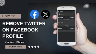 How to Remove Twitter Account Facebook [upl. by Doone336]