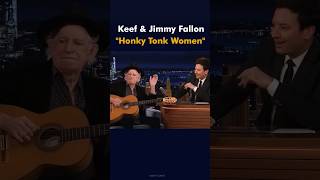 Keith Richards amp Jimmy Fallon  quotHonky Tonk Womenquot [upl. by Oirottiv]