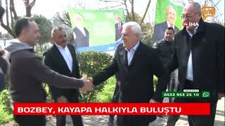 BOZBEY KAYAPA HALKIYLA BULUŞTU [upl. by Ilajna67]