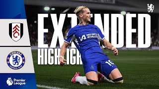 Fulham 02 Chelsea  Highlights  EXTENDED  Premier League 202324  Chelsea FC [upl. by Etan32]