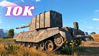 FV4005 Stage II 10K Damage World of Tanks Replays [upl. by Ayrad]