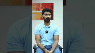 Naan Single illa Aana  Atharva s Complicated reply  suntv shorts [upl. by Chancey]