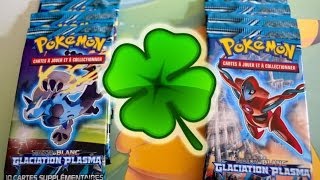 Ouverture de 10 boosters Pokémon Glaciation Plasma  La magie opère [upl. by Ier]