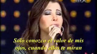 NANCY AJRAM ESPAÑOL LIVE LAMSET EID Subtitulado Musica Arabe [upl. by Ahsiat]