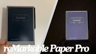 Unboxing and First Impression of the reMarkable Paper Pro [upl. by Jorgenson]