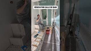 RÉNOVATION SALLE DE BAIN  PARTIE 6  renovation travauxmaison renovationmaison [upl. by Nagey798]