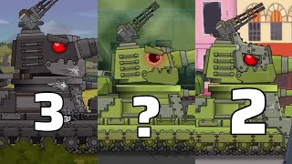 Fijeron all versions Evolution in tank cartoon [upl. by Dlonyar706]