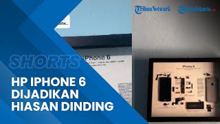 Viral iPhone 6 Dibongkar dan Dijadikan Hiasan Dinding [upl. by Eldreda]