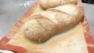 Wholemeal Bloomer Bread Recipe [upl. by Hafinah993]