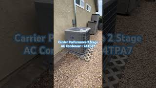 Carrier Performance 2 Stage AC Condenser  24TPA7 airconditioning carrier airconditionerservice [upl. by Satterfield328]