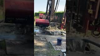 sonic water well drilling in the UK artesian water [upl. by Etessil492]