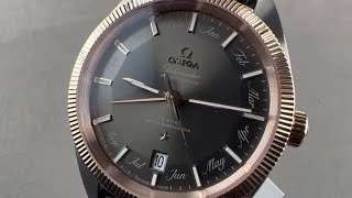 Omega Constellation Globemaster Annual Calendar 13023412206001 Omega Watch Review [upl. by Culhert]