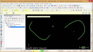 Creating Splines in Mastercam  Cimquest 2 Minute Tuesday [upl. by Keeton]