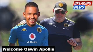 DEAL DONE ✔️ Apollis Spotted at Naturena today  Kaizer Chiefs new Jersey Number [upl. by Zampino]