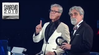 Sanremo 2018  Claudio Baglioni critica il maestro Vessicchio [upl. by Lois]