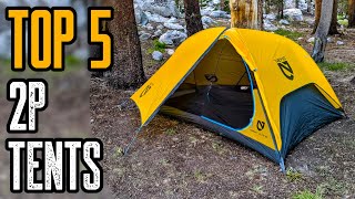 Top 5 Best 2 Person Tents for Camping amp Backpacking 2021 [upl. by Ecyob]