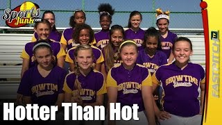 Softball Cheers Hotter Than Hot I Fastpitch TV [upl. by Nertie]