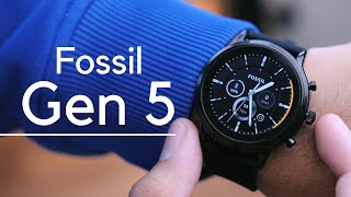 Fossil Gen 5 Wear OS smartwatch overview Sponsored [upl. by Eenitsed20]