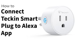 How to Connect Teckin Smart Plug to Alexa [upl. by Atteve]