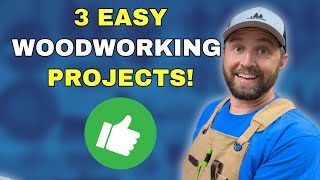 3 Woodworking PROJECTS You Can build and SELL Fast [upl. by Schwejda730]