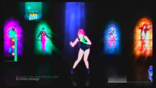 Just Dance 2014 Wii Gameplay  Lady Gaga  Just Dance  5 Stars [upl. by Kalmick]