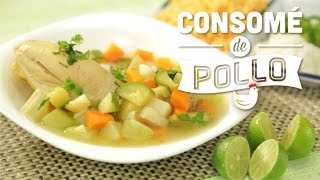 ¿Cómo preparar Consomé de Pollo  Cocina Fresca [upl. by Sualohcin]