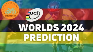 2024 Men Elite World Championship PREVIEW  FAVOURITES amp PODIUM PREDICTION CyclingGuy zurich2024 [upl. by Ijar]