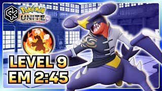 Level 9 em menos de 3 minutos  Pokemon Unite Garchomp Gameplay [upl. by Andromeda906]