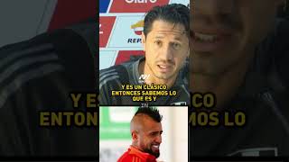 Gianluca Lapadula le responde a Arturo Vidal [upl. by Sessilu949]