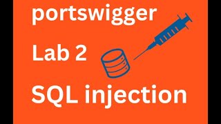 شرح بالعربي lab2 SQL injection vulnerability allowing login bypass [upl. by Magner]