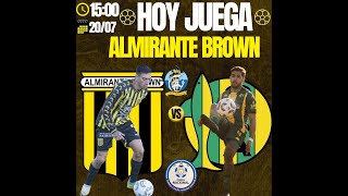 ALMIRANTE BROWN VS ALDOSIVI  EN VIVO  FECHA 24  PRIMERA NACIONAL 2024 [upl. by Ailil558]