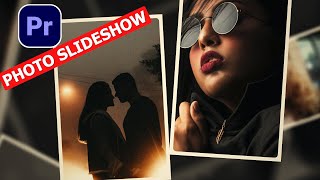 Photo Slideshow in Premiere Pro  Photo Slideshow Template Premiere Pro [upl. by Irrem]