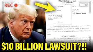 WTF Trump FILES 10 BILLION LAWSUIT as Campaign SINKS [upl. by Analli673]