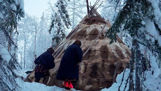 Ноw Forest nomads of Russia live in Far North Khanty [upl. by Naelcm]