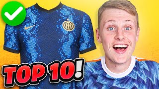 The Top 10 BEST New 2122 Football Kits [upl. by Valsimot793]