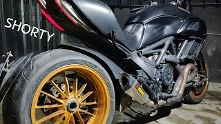 BEST SOUNDING EXHAUST ON DUCATI DIAVEL [upl. by Max277]