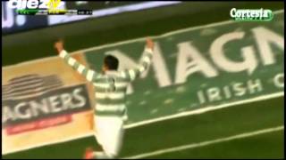 Goles de Emilio Izaguirre con Celtic [upl. by Ajim303]