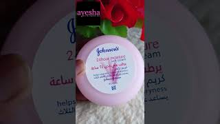 JOHNSONs 24 HOUR Moisture Soft Cream Honest Review By Ayesha Qamarayeshaqamar ayeshaqamarlali [upl. by Lynad]