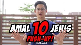 MyBarLifeTV  Ep2  10 Jenis PushUp Yang Patut Kita Amalkan [upl. by Donald]