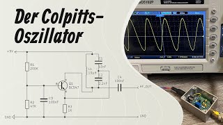 Der Colpitts Oszillator in Basisschaltung [upl. by Nidroj]